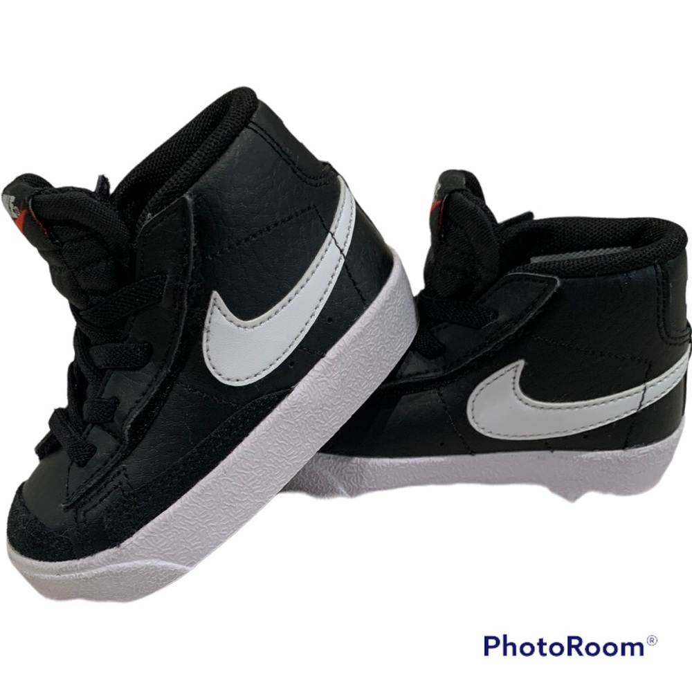 Nike Black Blazer mid 77 5C boys toddler